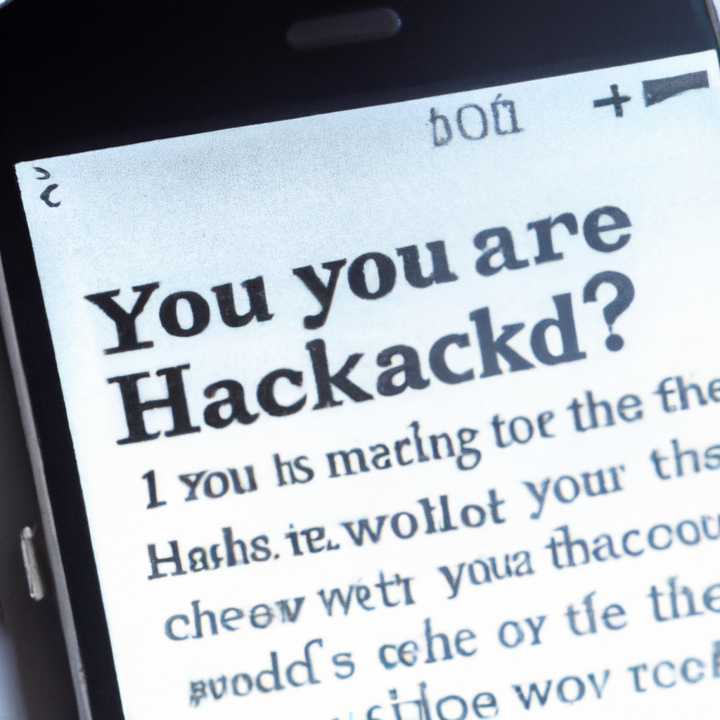 how to know if your iphone is hacked