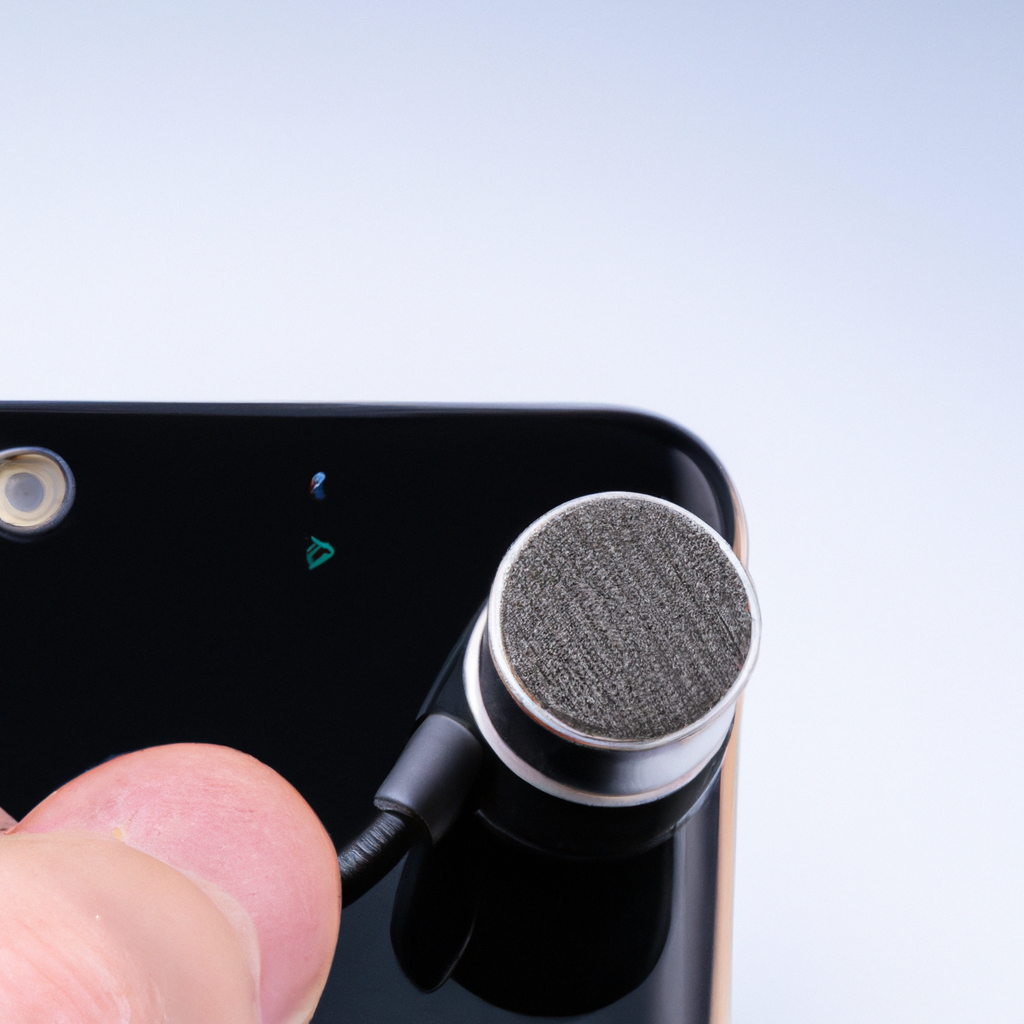 how to use external mic on iphone