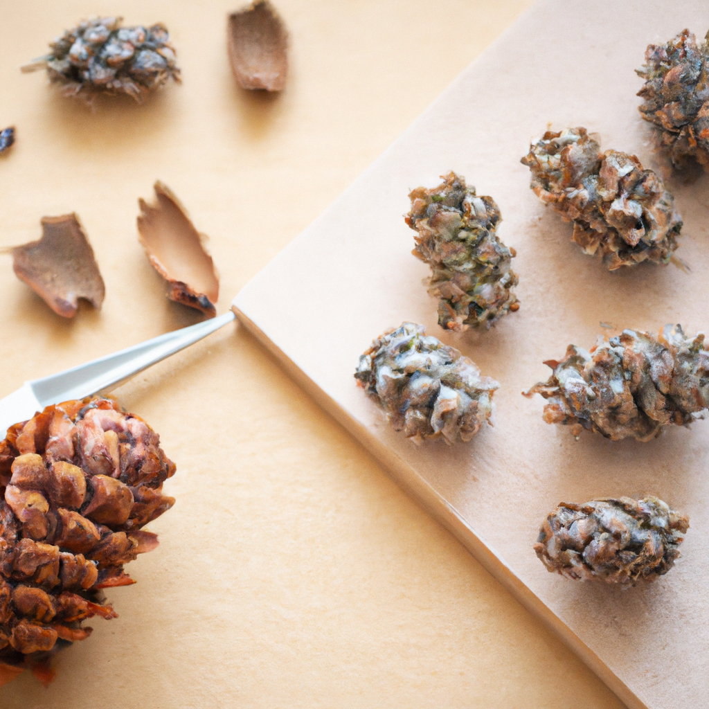how to clean pine cones for crafting